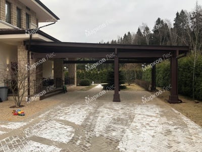 Навес односкатный «Лонган»