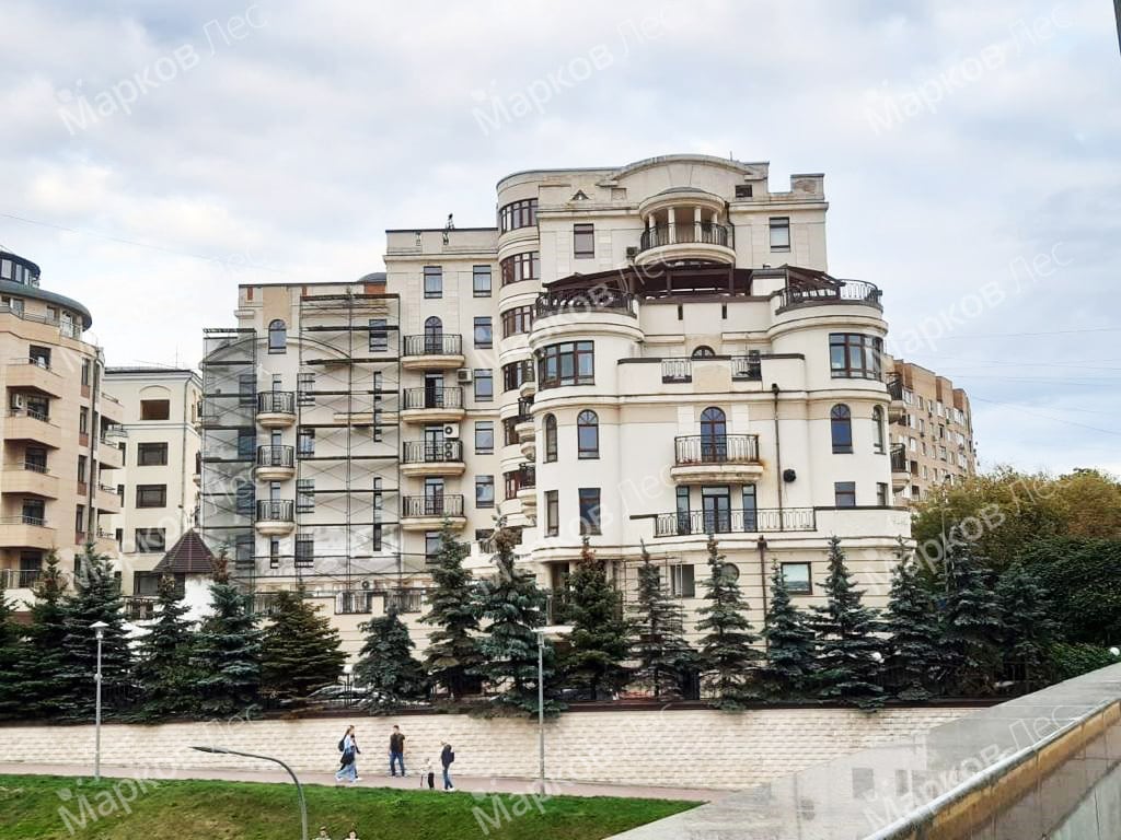 Пергола на крыше многоэтажного дома #2